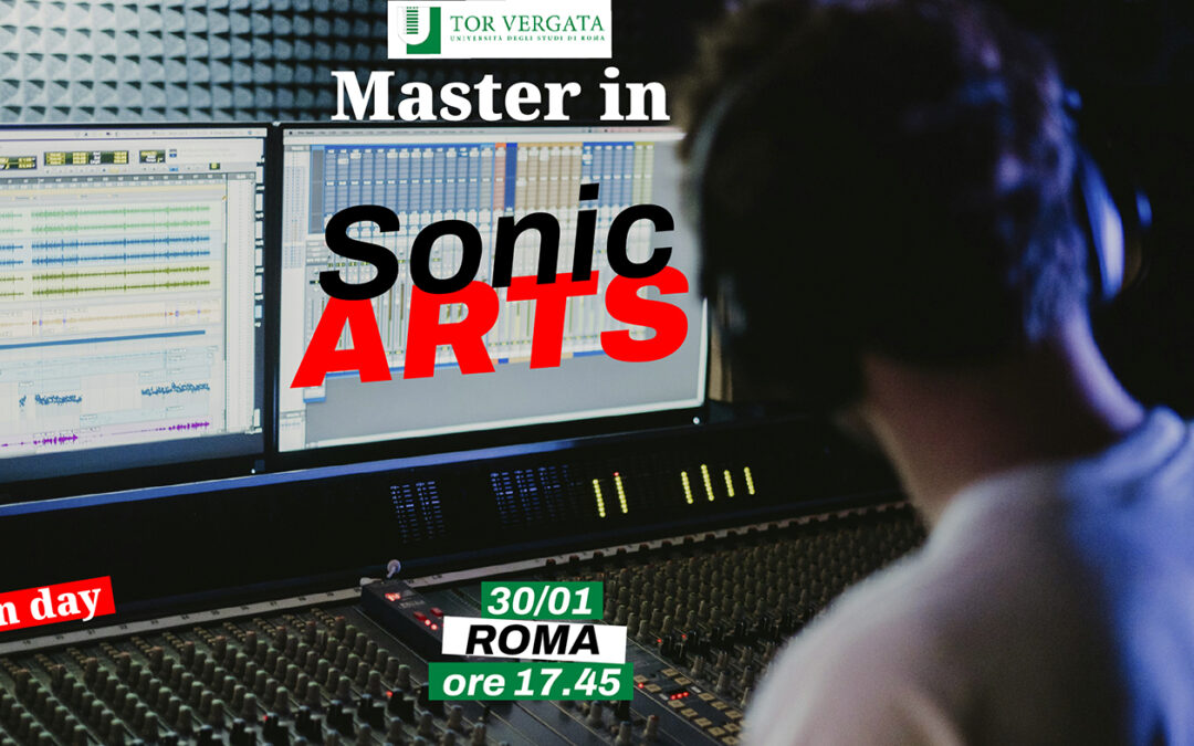 AMG Academy è partner del Master in Sonic Arts